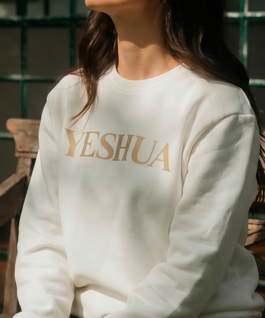 Moletom Vida Feminino OffWhite c/ Bege