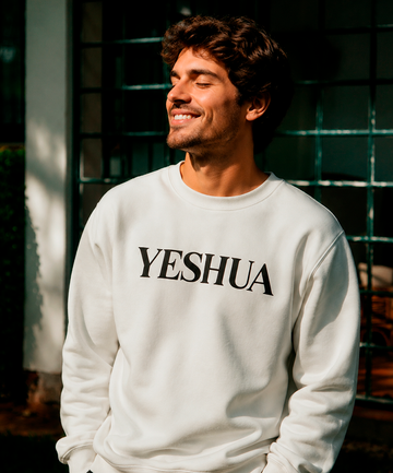 Moletom Vida Masculino Offwhite c/ Preto