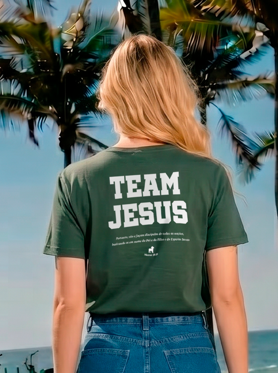 Camiseta Clássica Feminina - Do Brasil para o Mundo Verde