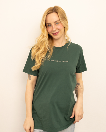 Camiseta Clássica Feminina - Eterno