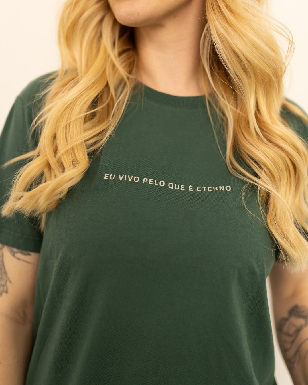 Camiseta Clássica Feminina - Eterno