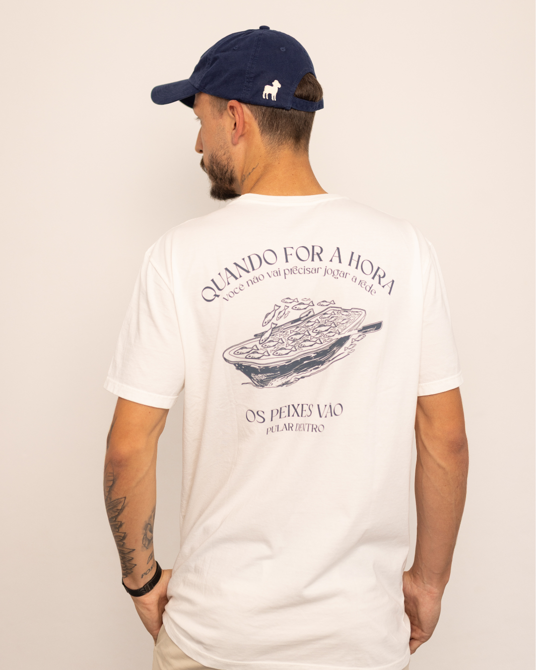 Camiseta Clássica Masculina - João 21:6