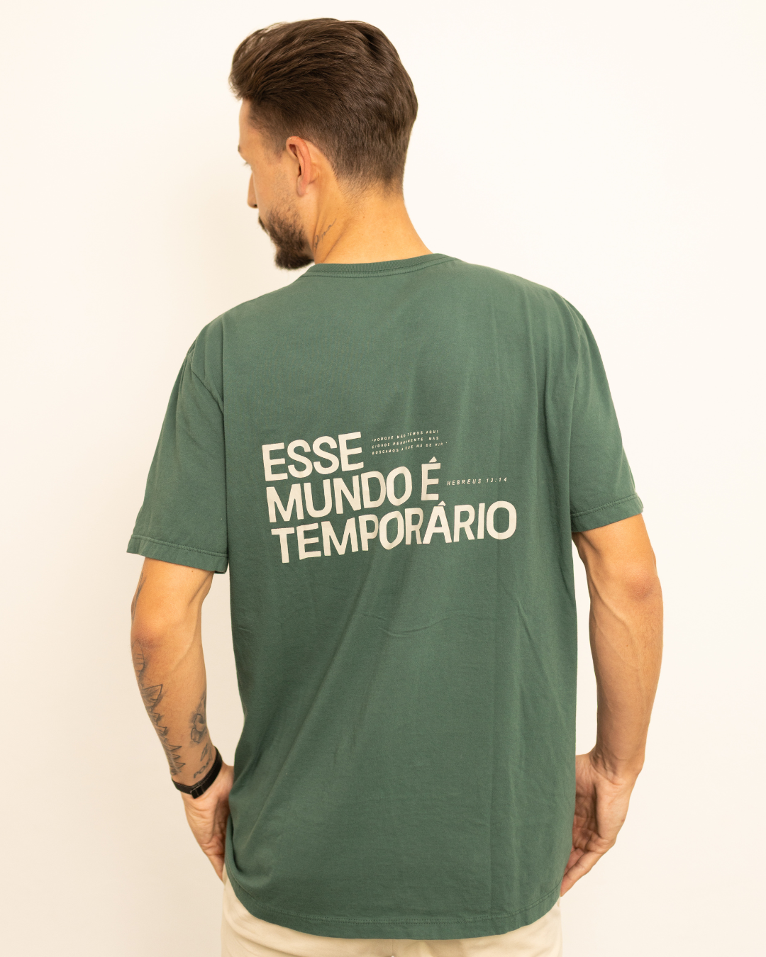 Camiseta Clássica Masculina - Eterno