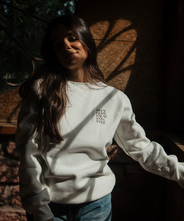 Moletom Profético Feminino OffWhite