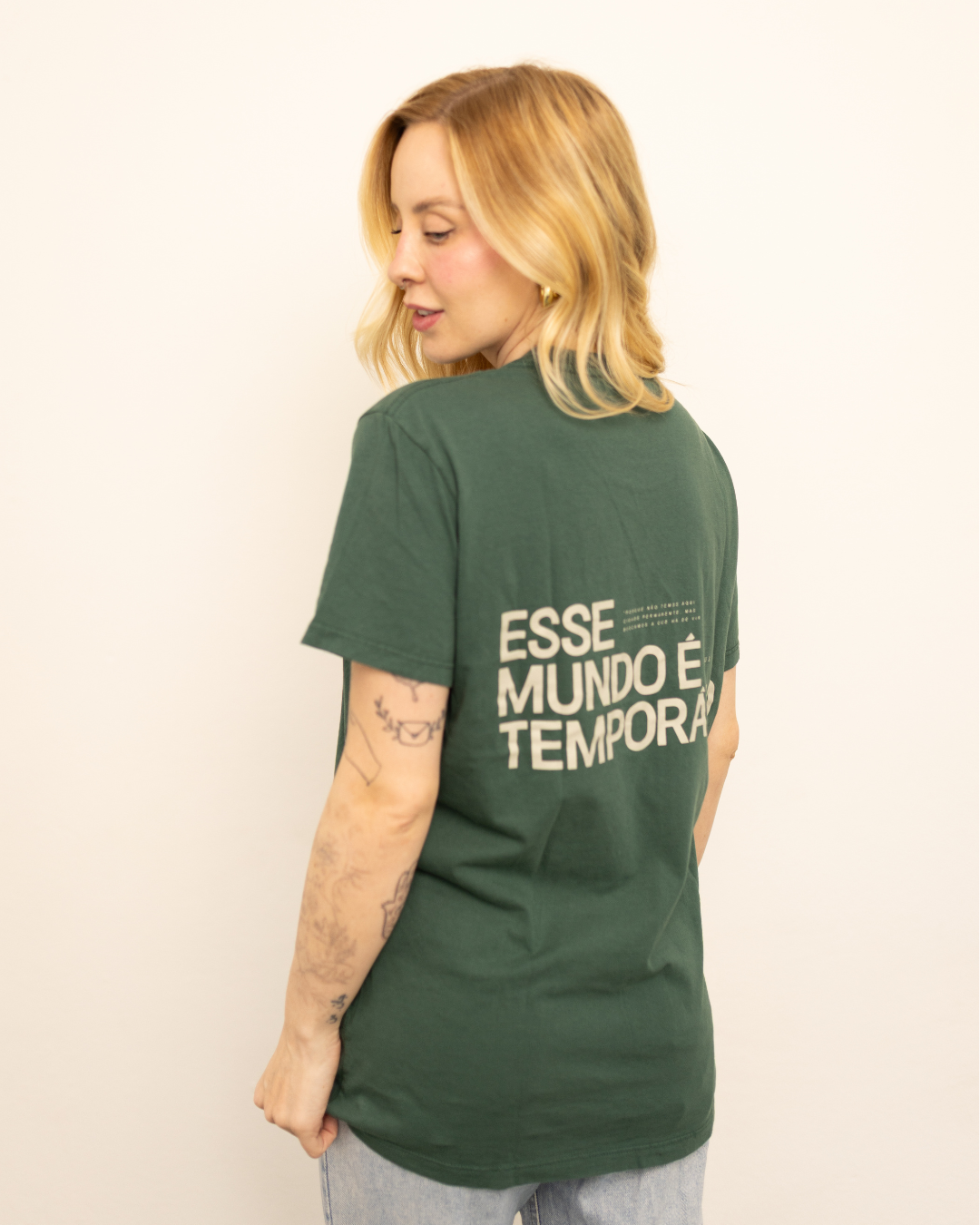 Camiseta Clássica Feminina - Eterno