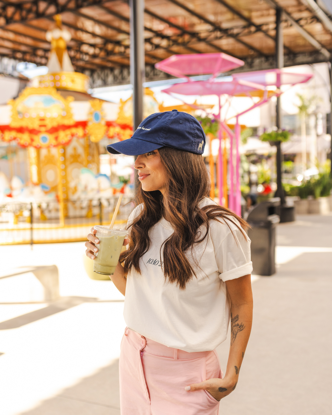 Boné Azul - Presence is Real