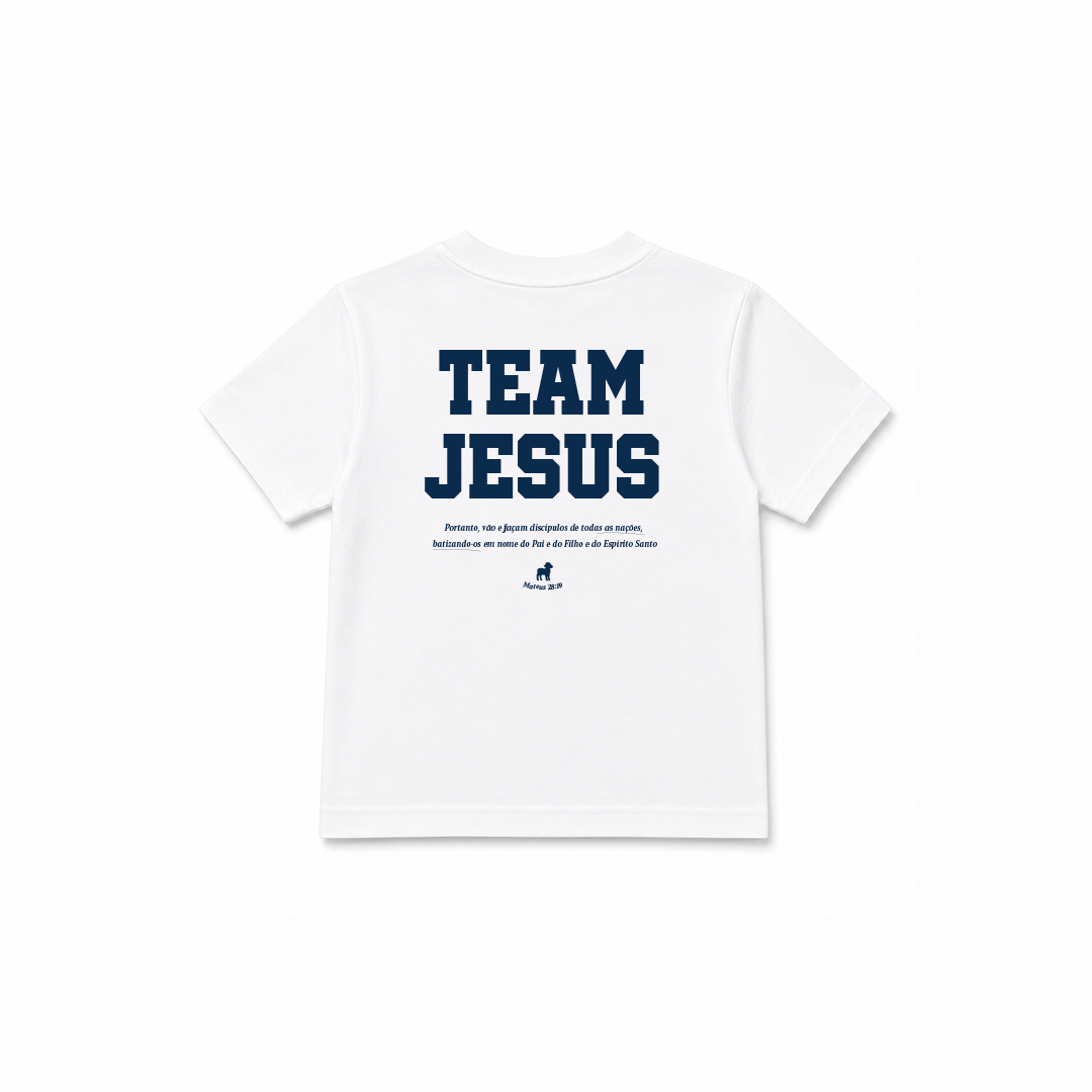 Camiseta Infantil Offwhite - Brasil