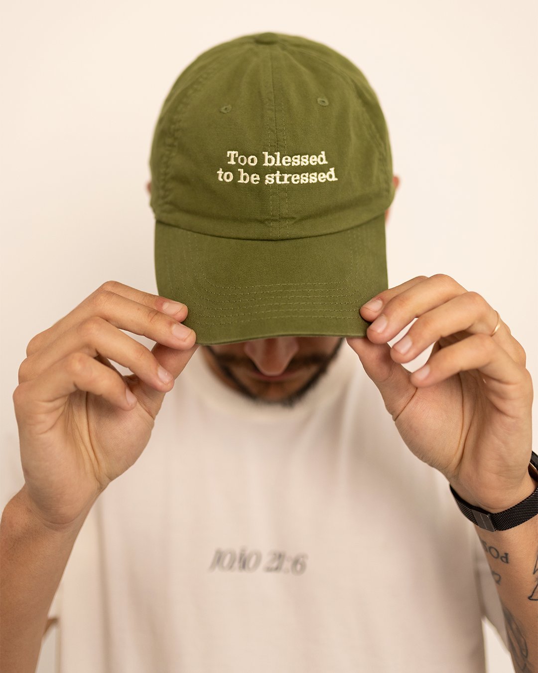 Boné Verde - Too Blessed