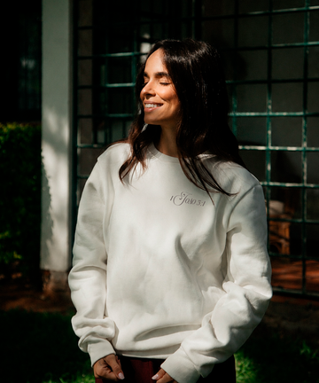 Moletom Filha Amada Feminino Off White