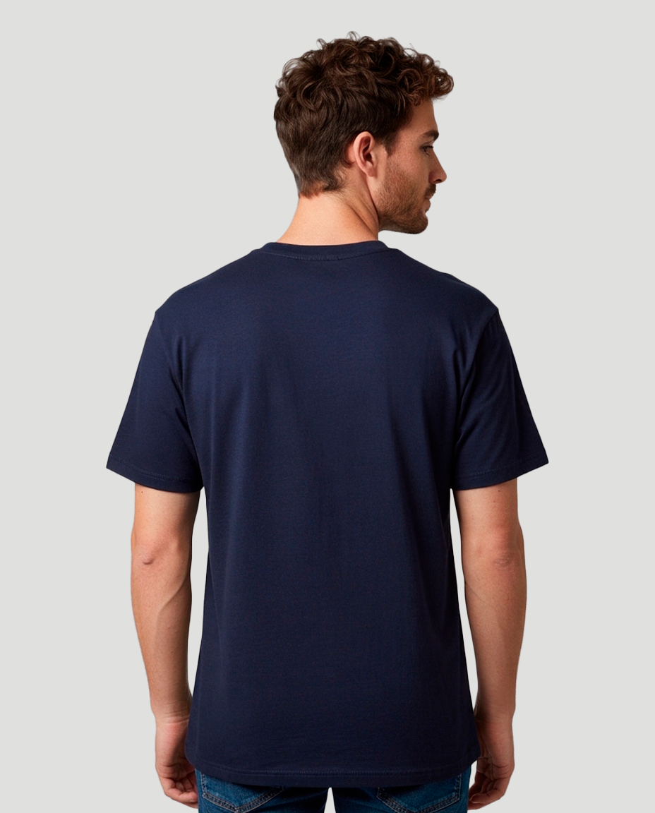 Camiseta Clássica Masculina - Eu vivo Pelo Amor de Deus