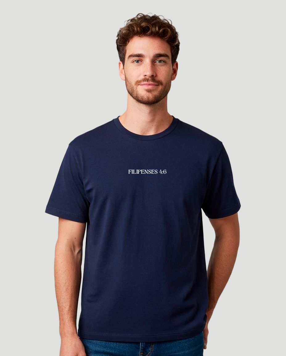 Camiseta Clássica Masculina - Não espere esperando