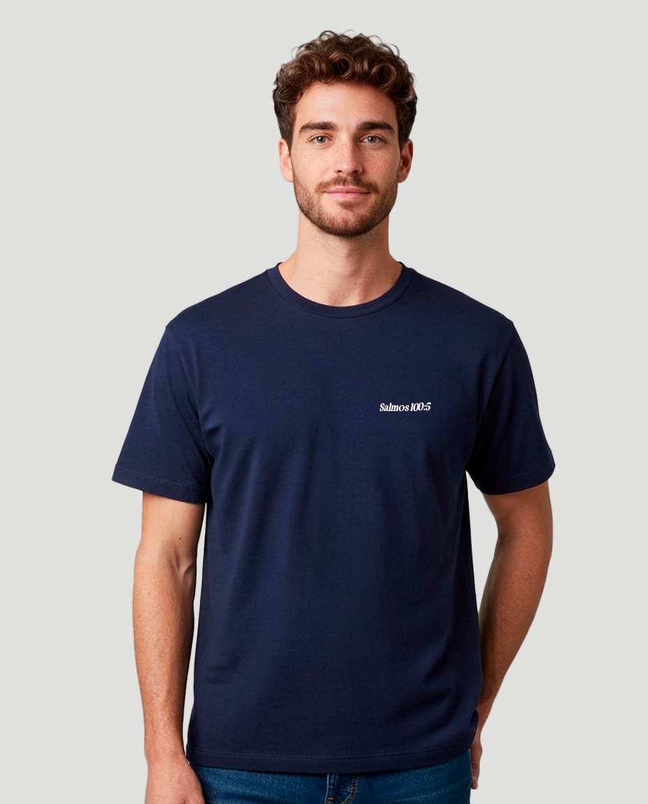 Camiseta Clássica Maculina - Deus é bom o tempo todo