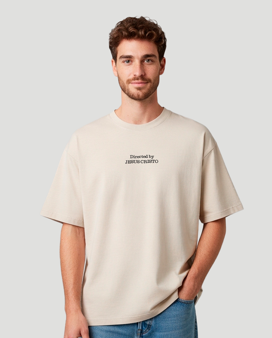 Camiseta Oversized - Directed by Jesus Cristo
