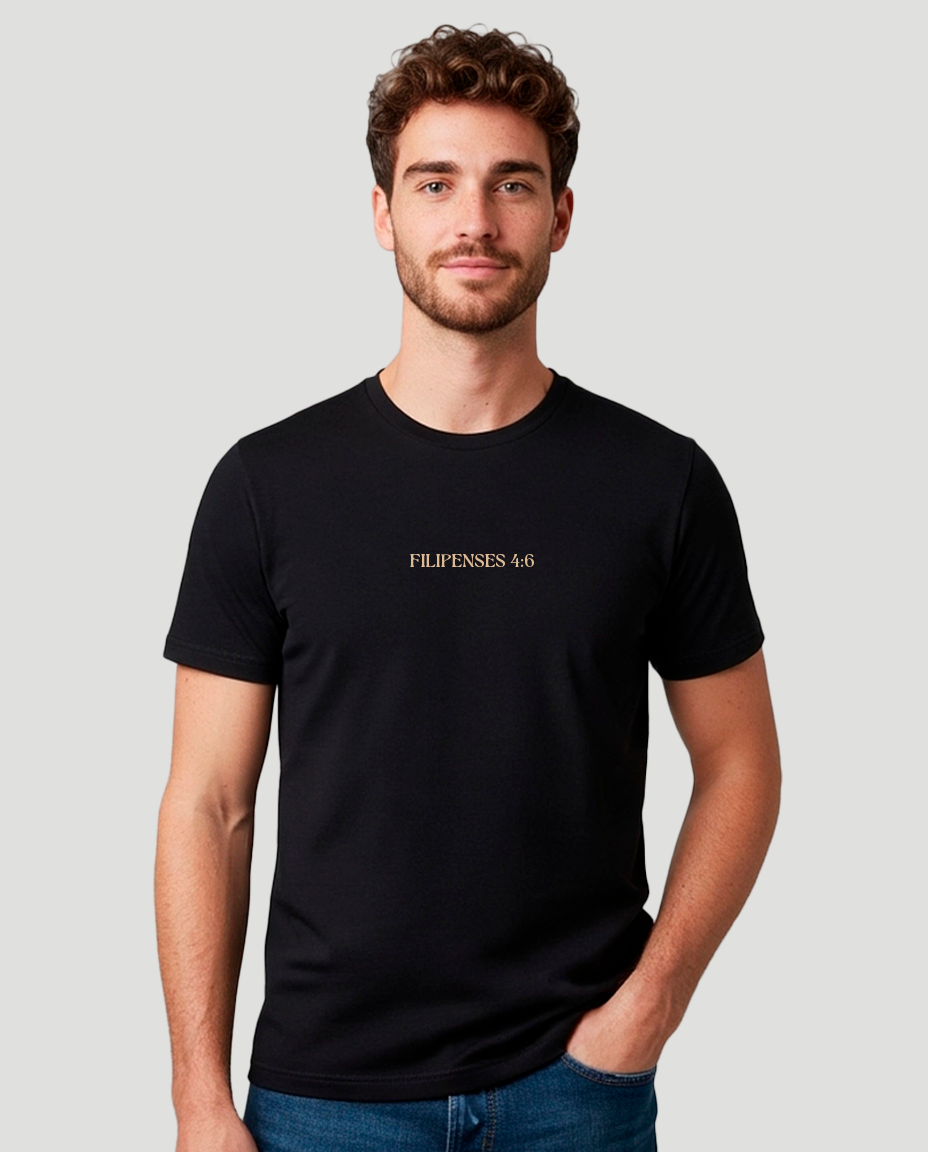 Camiseta Clássica Masculina - Não espere esperando