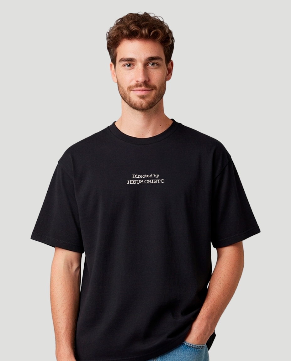 Camiseta Oversized - Directed by Jesus Cristo