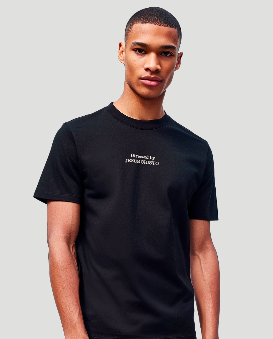Camiseta Clássica Masculina - Directed by Jesus Cristo