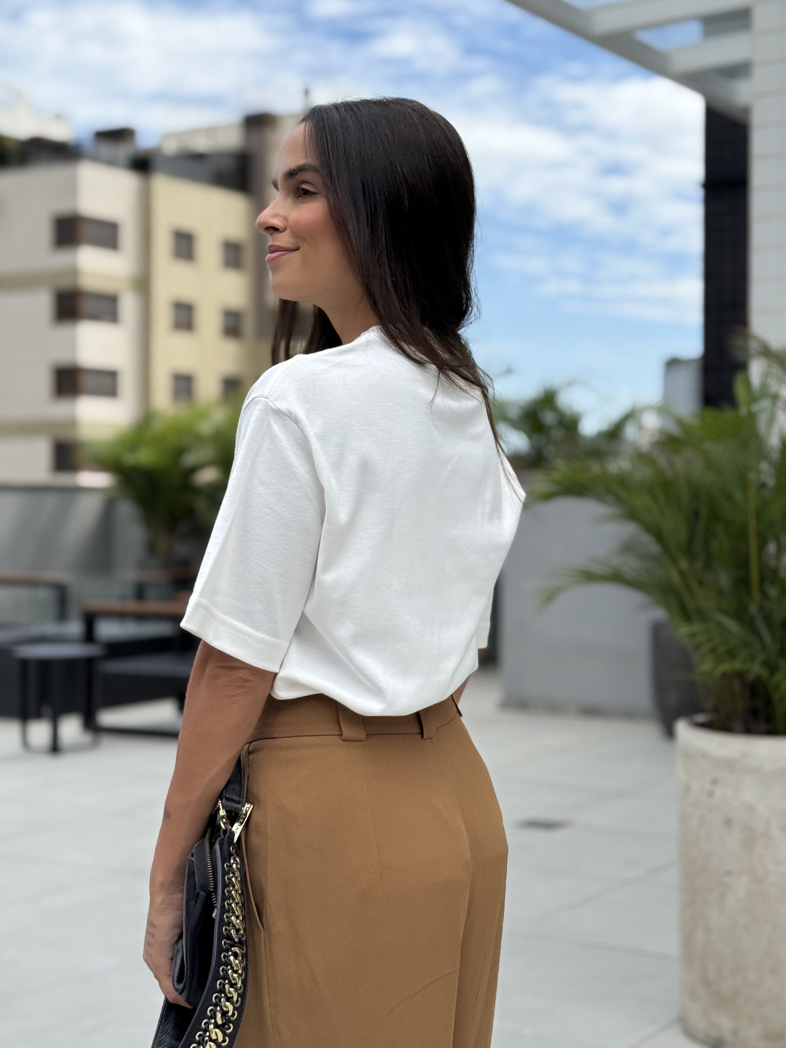 Camiseta Oversized Feminina - Directed by Jesus Cristo
