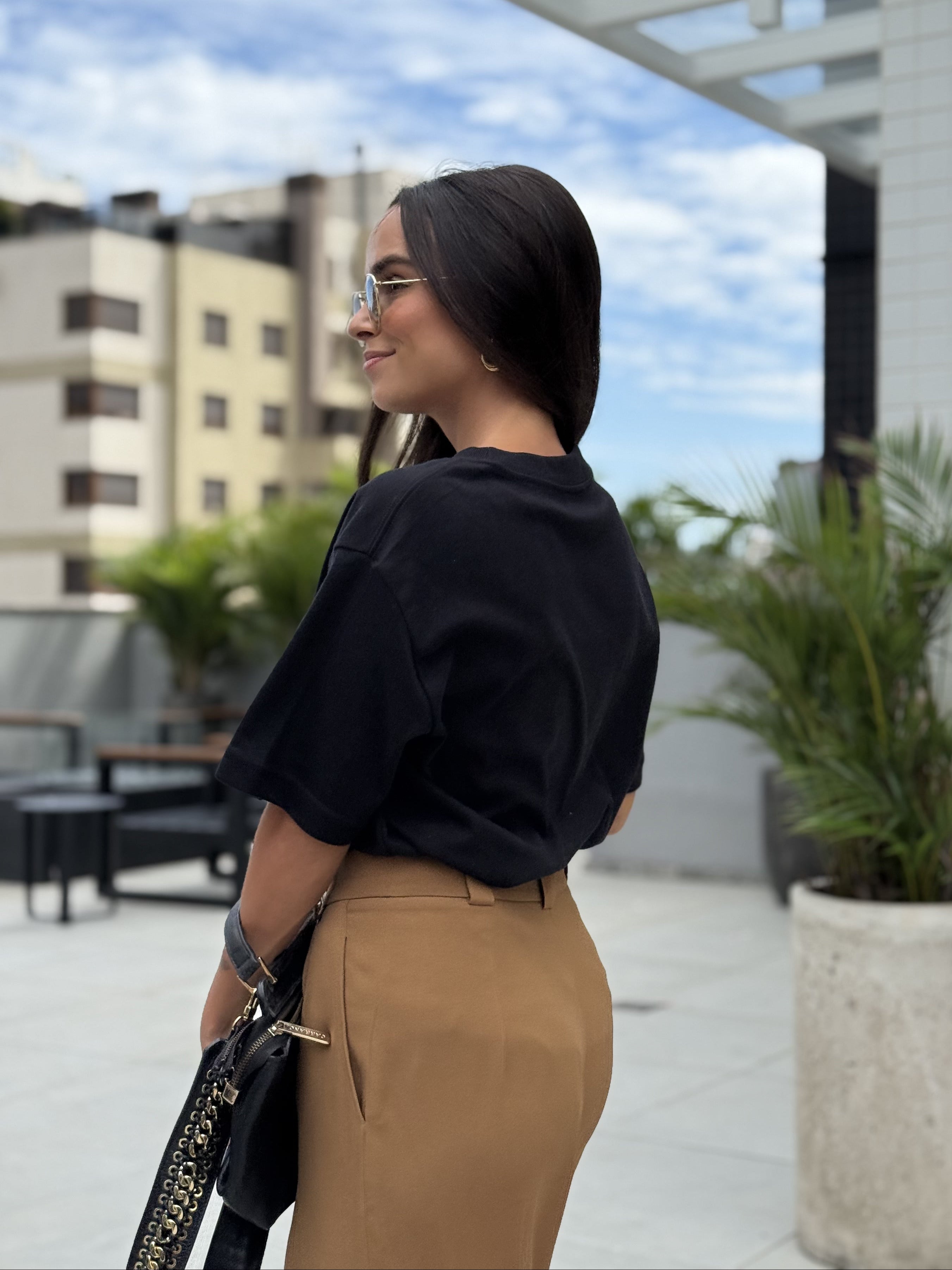 Camiseta Oversized Feminina - Directed by Jesus Cristo