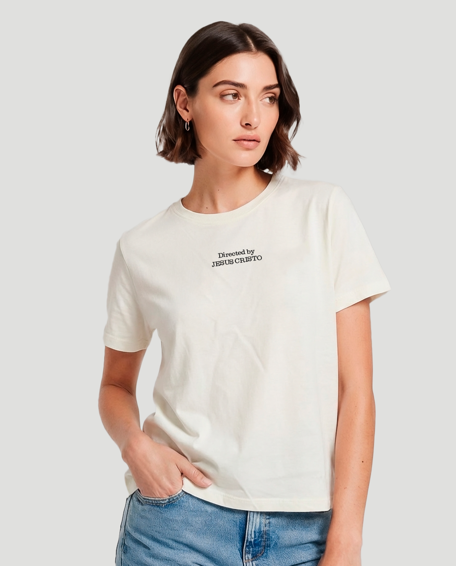 Camiseta Baby Look - Directed by Jesus Cristo