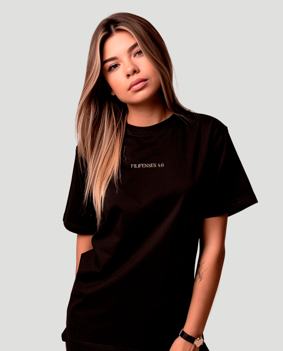 Camiseta Clássica Feminina - Não espere esperando