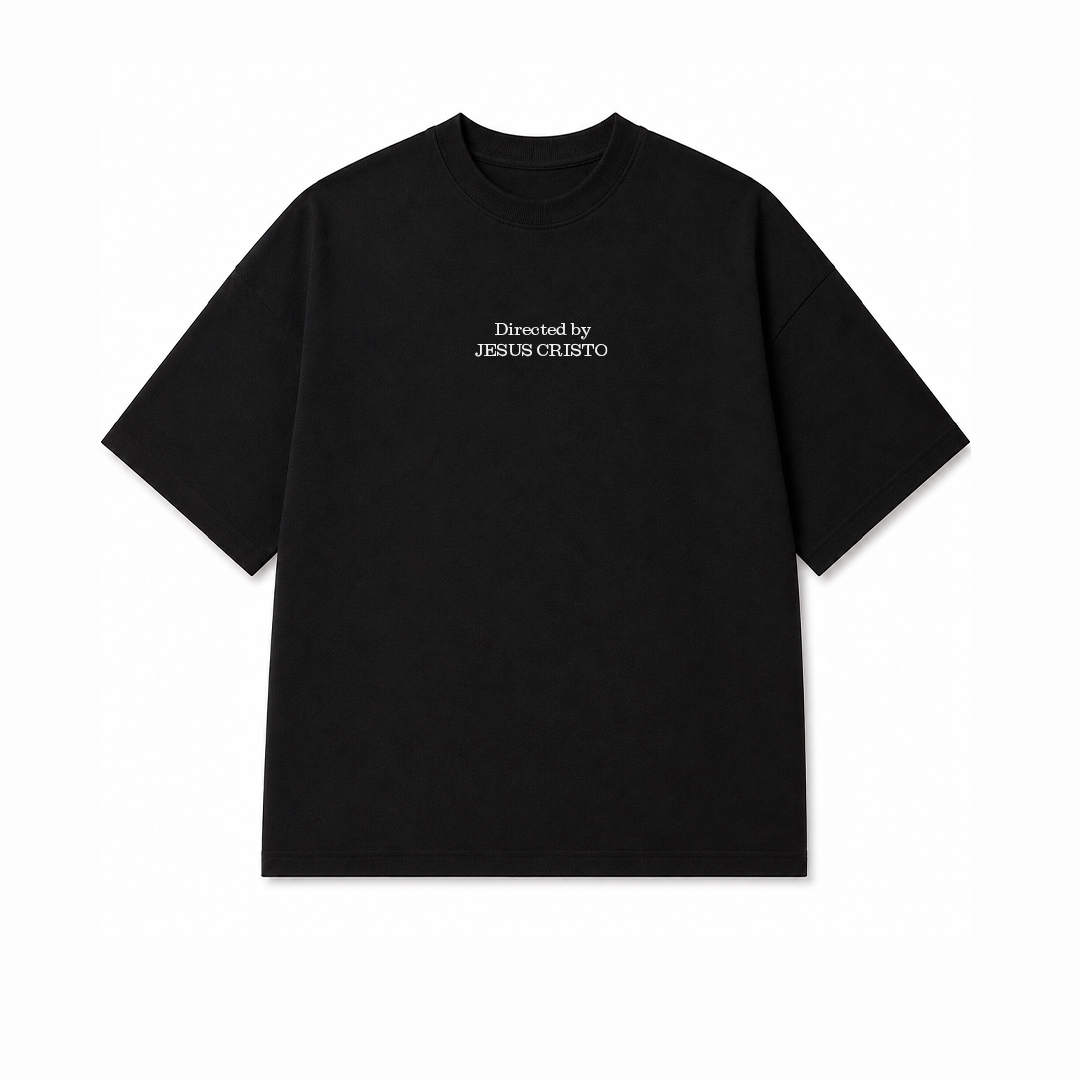 Camiseta Oversized - Directed by Jesus Cristo