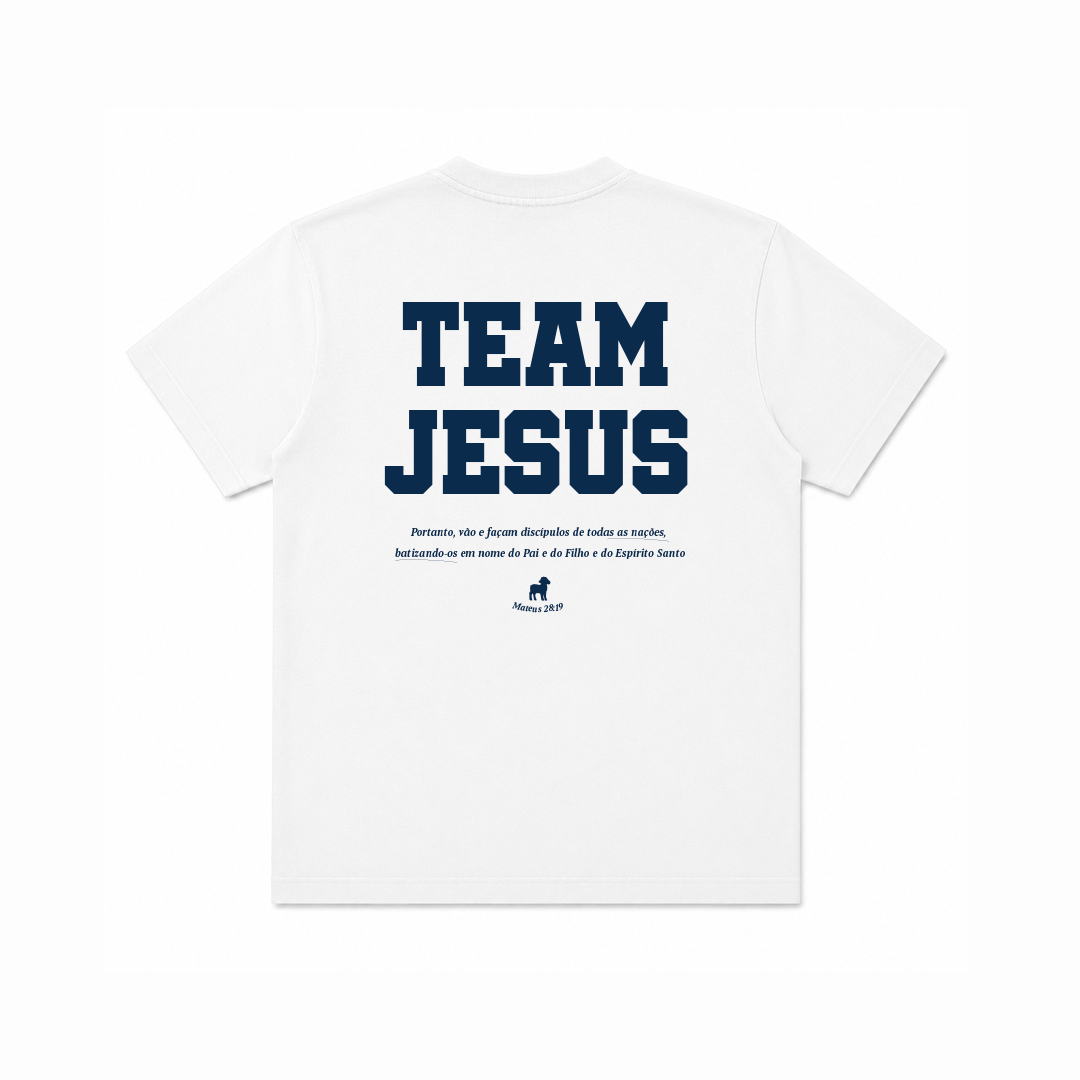 Camiseta Clássica Masculina - Brasil Off White