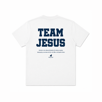 Camiseta Clássica Masculina - Brasil Off White