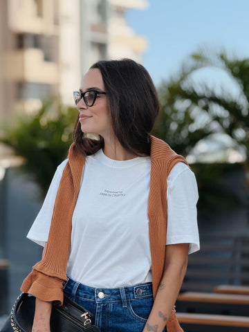 Camiseta Clássica Feminina - Directed by Jesus Cristo