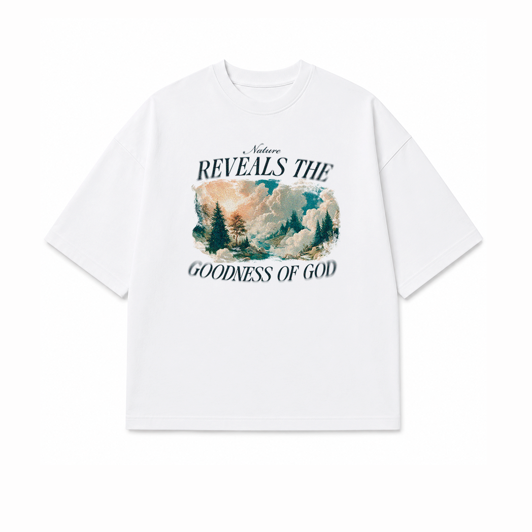 Camiseta Oversized Feminina - Natureza